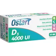 Ostart vitamina D3 4000ui 60cps - FITERMAN