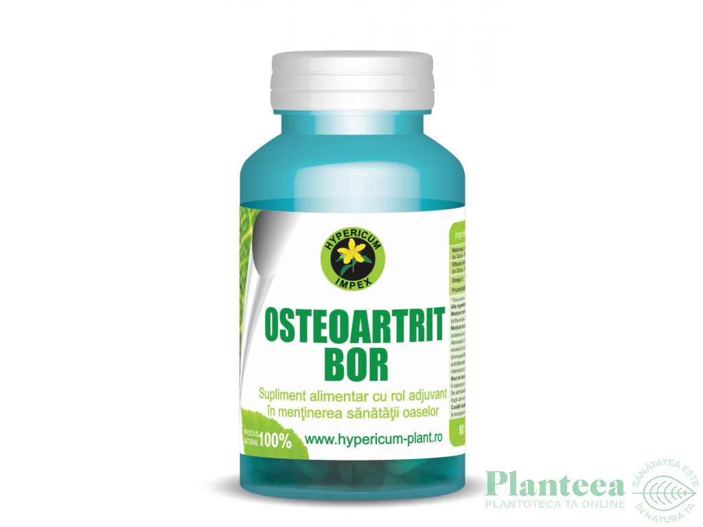 Osteoartrit Bor 60cps - HYPERICUM PLANT