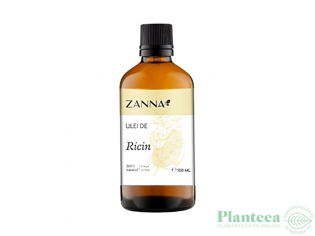 Ulei ricin 100ml - ZANNA