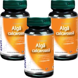 Set Alga calcaroasa 3x30cps - DVR PHARM