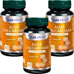 Set Alga calcaroasa 3x60cps - DVR PHARM