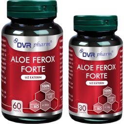Pachet Aloe ferox forte 60+30cps - DVR PHARM