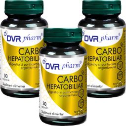 Set Carbo Hepato Biliar 3x30cps - DVR PHARM