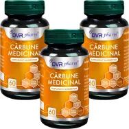Set Carbune medicinal 300mg 3x60cps - DVR PHARM