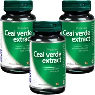 Set Ceai verde extract 3x30cps - DVR PHARM