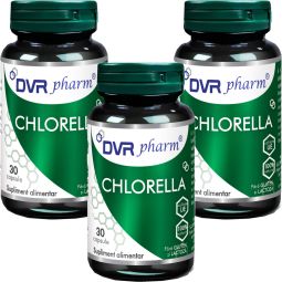 Set Chlorella 350mg 3x30cps - DVR PHARM