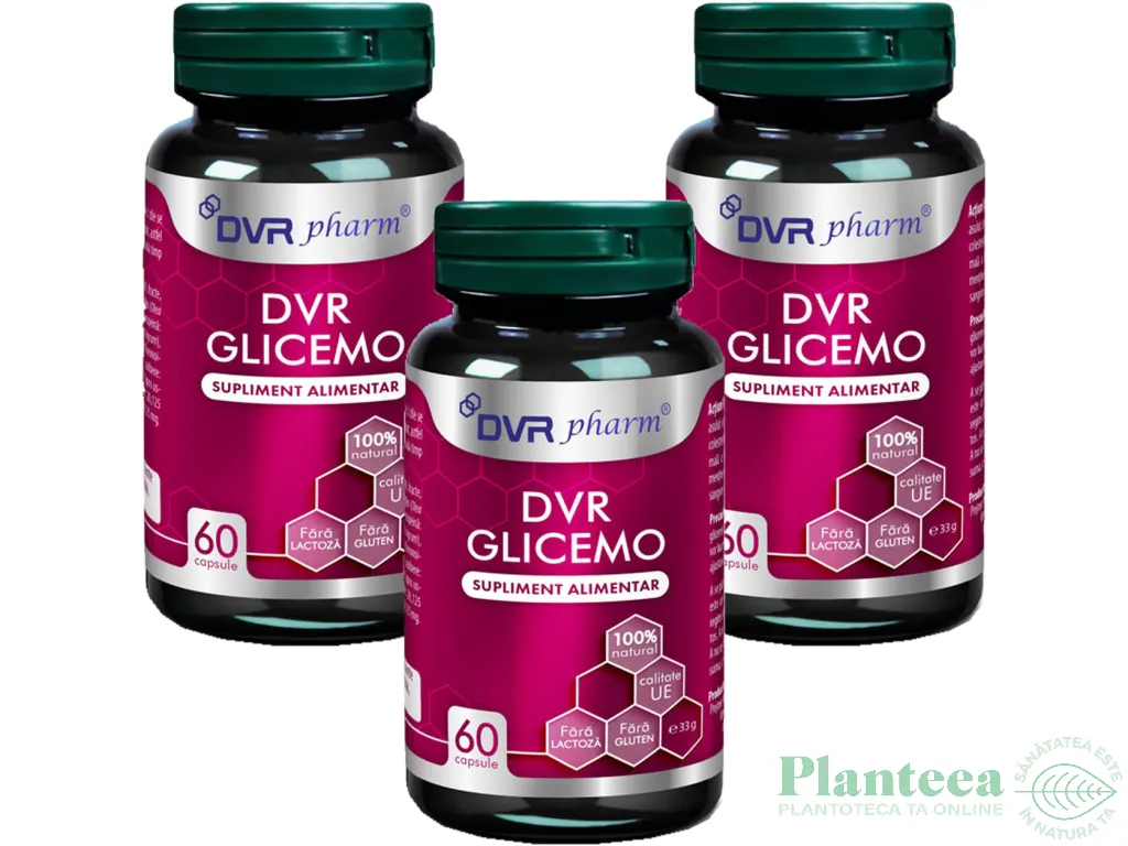 Set DVR Glicemo 3x60cps - DVR PHARM