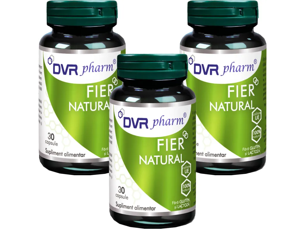 Set Fier natural 3x30cps - DVR PHARM