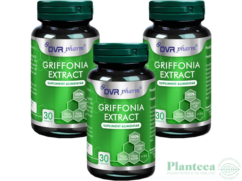 Set Griffonia extract 5HTP 3x30cps - DVR PHARM
