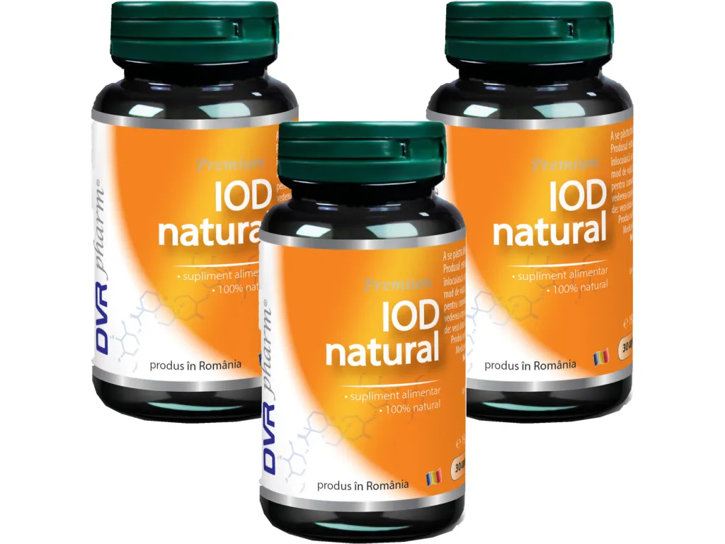 Set Iod natural 3x30cps - DVR PHARM
