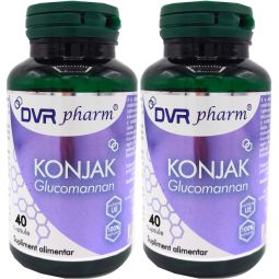 Set Konjak glucomannan 2x40cps - DVR PHARM