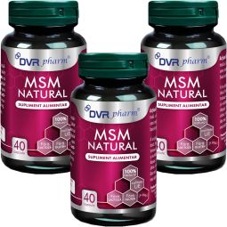 Set MSM natural 3x40cps - DVR PHARM