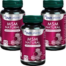 Set MSM natural 3x90cps - DVR PHARM
