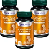 Set Multivitamine minerale 3x60cps - DVR PHARM