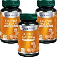 Set Seleniu natural 3x60cps - DVR PHARM