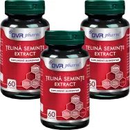 Set Telina seminte extract 3x60cps - DVR PHARM