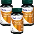 Set Vitamina D naturala 3x60cps - DVR PHARM