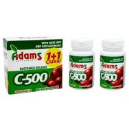 Pachet Vitamina C 500mg macese 2x30cp - ADAMS