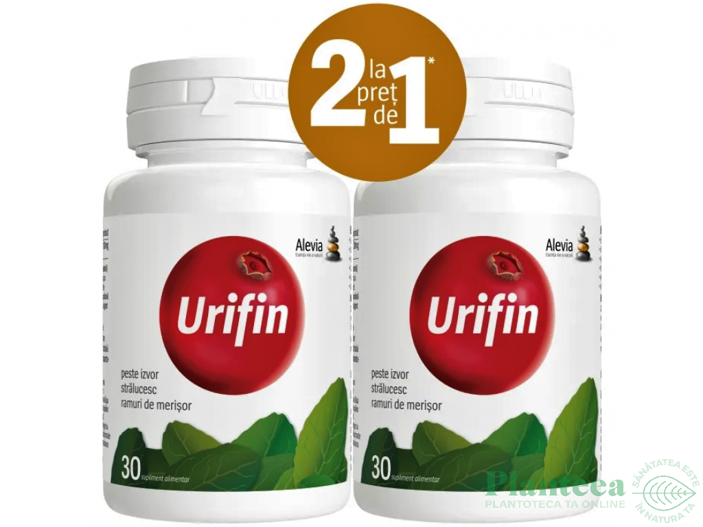 Pachet Urifin 2x30cp - ALEVIA