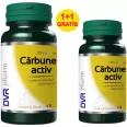 Pachet Carbune activ 300mg 60+30cps - DVR PHARM