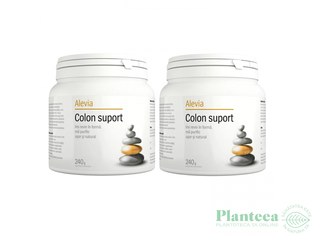 Pachet Colon suport 2x240g - ALEVIA