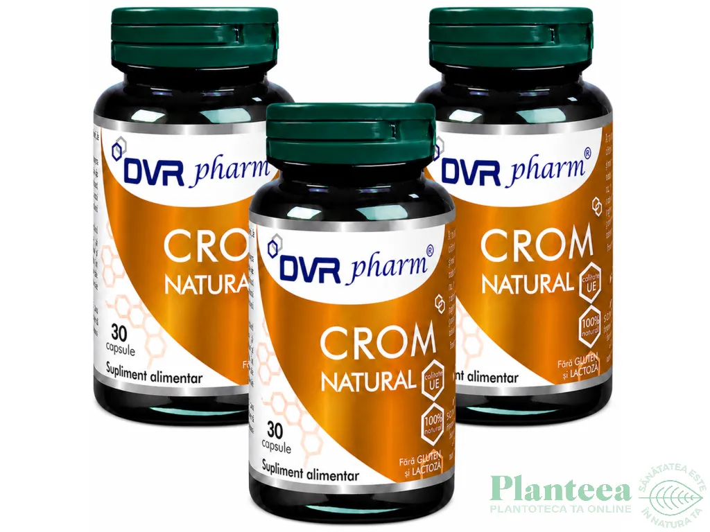 Set Crom natural 3x30cps - DVR PHARM