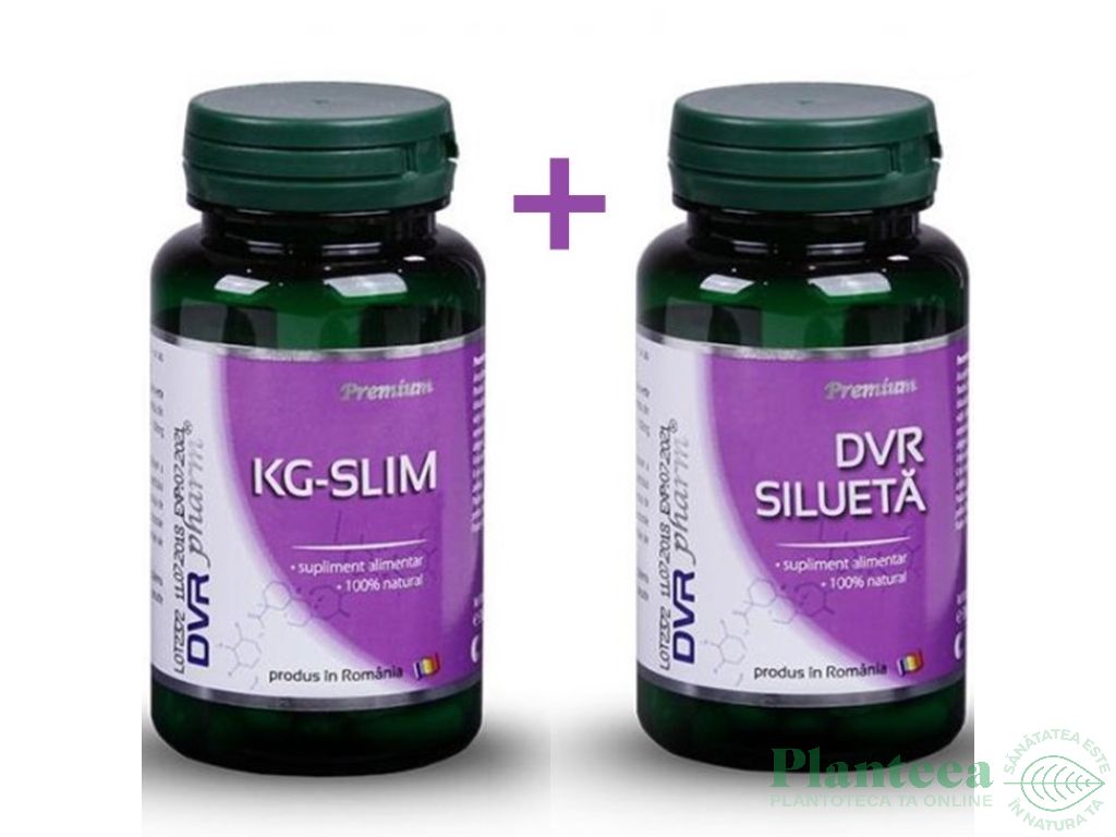 Pachet KG Slim 60cps+DVR Silueta 60cps - DVR PHARM