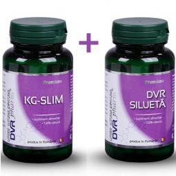 Pachet KG Slim 60cps+DVR Silueta 60cps - DVR PHARM