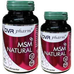Pachet MSM natural 90+40cps - DVR PHARM