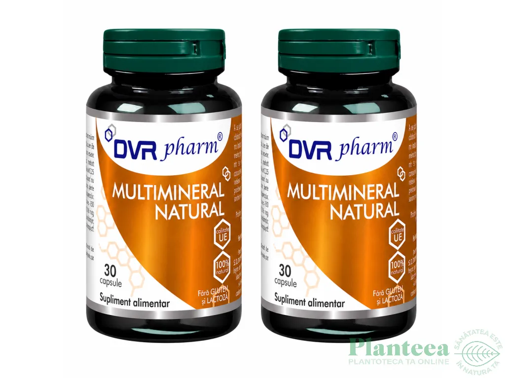 Set Multi Mineral natural 2x30cps - DVR PHARM