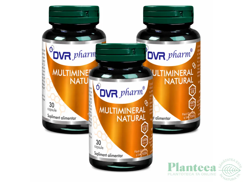 Set Multi Mineral natural 3x30cps - DVR PHARM