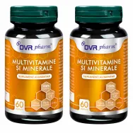 Set Multivitamine minerale 2x60cps - DVR PHARM