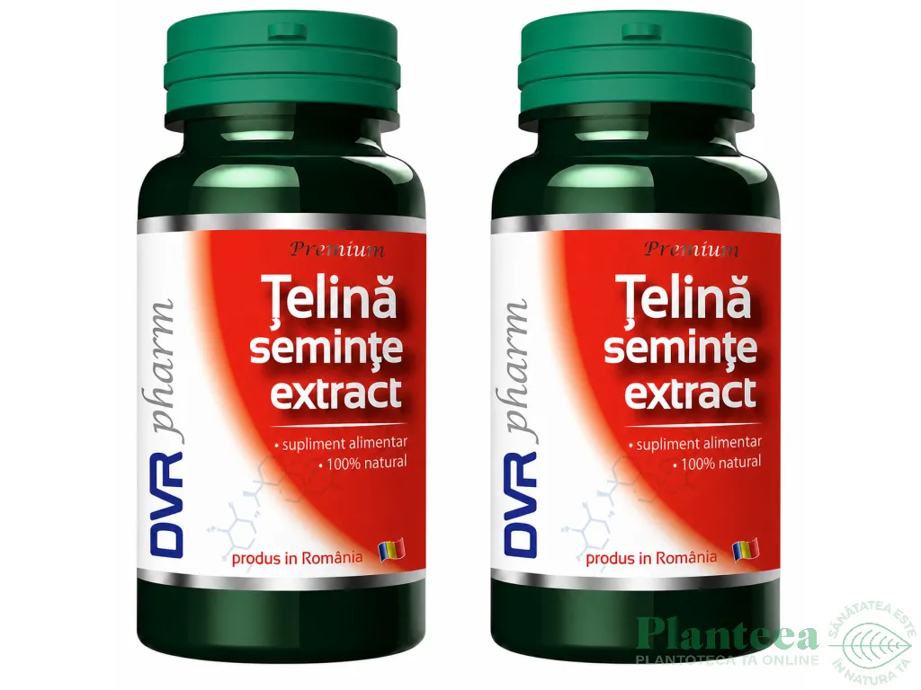 Set Telina seminte extract 2x30cps - DVR PHARM