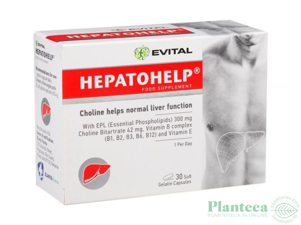 Hepatohelp 30cps - EVITAL