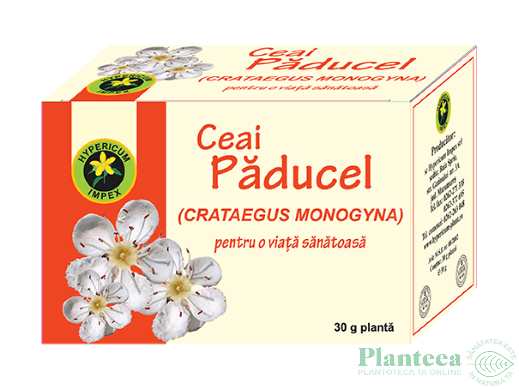 Ceai paducel flori frunze 30g - HYPERICUM PLANT