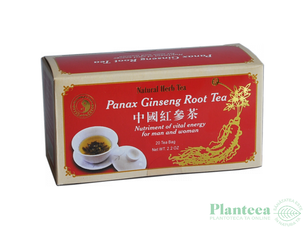 Ceai verde panax ginseng 20dz - DR CHEN PATIKA