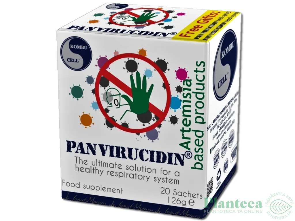 Kit PanVirucidin [Pulbere 20pl+Spray nazal 30ml+Spray oral 30ml] 3b - MEDICA