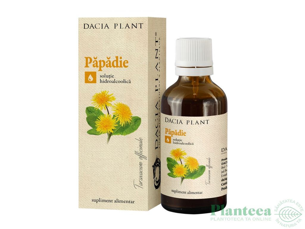 Tinctura papadie 50ml - DACIA PLANT