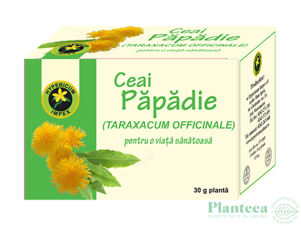 Ceai papadie 30g - HYPERICUM PLANT