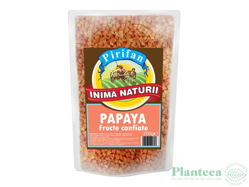 Papaya confiat 200g - PIRIFAN