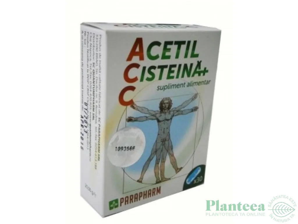 Acetil cisteina C 30cps - PARAPHARM