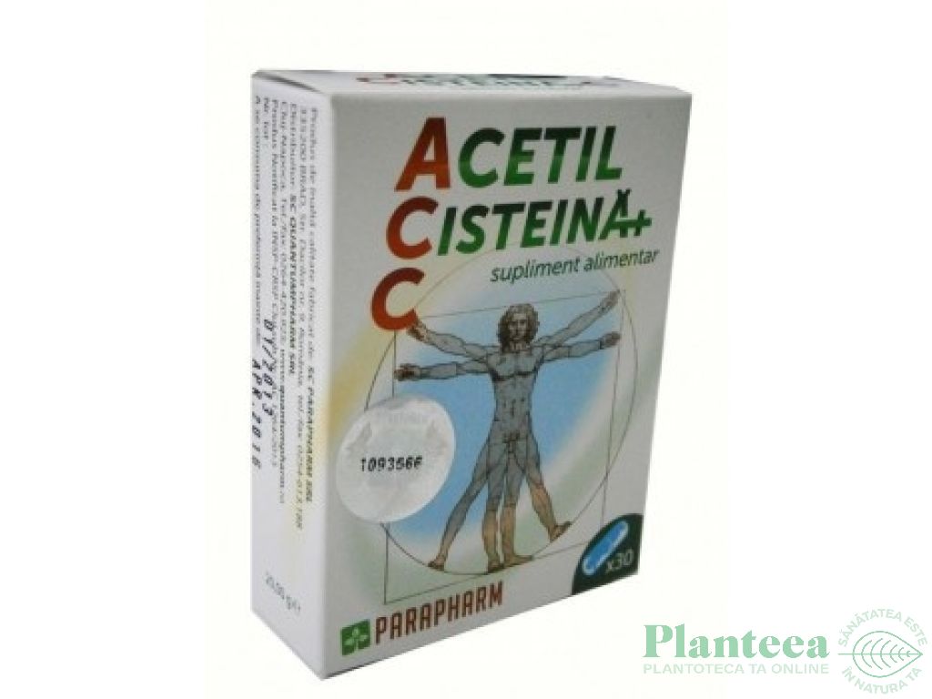 Acetil cisteina C 30cps - PARAPHARM