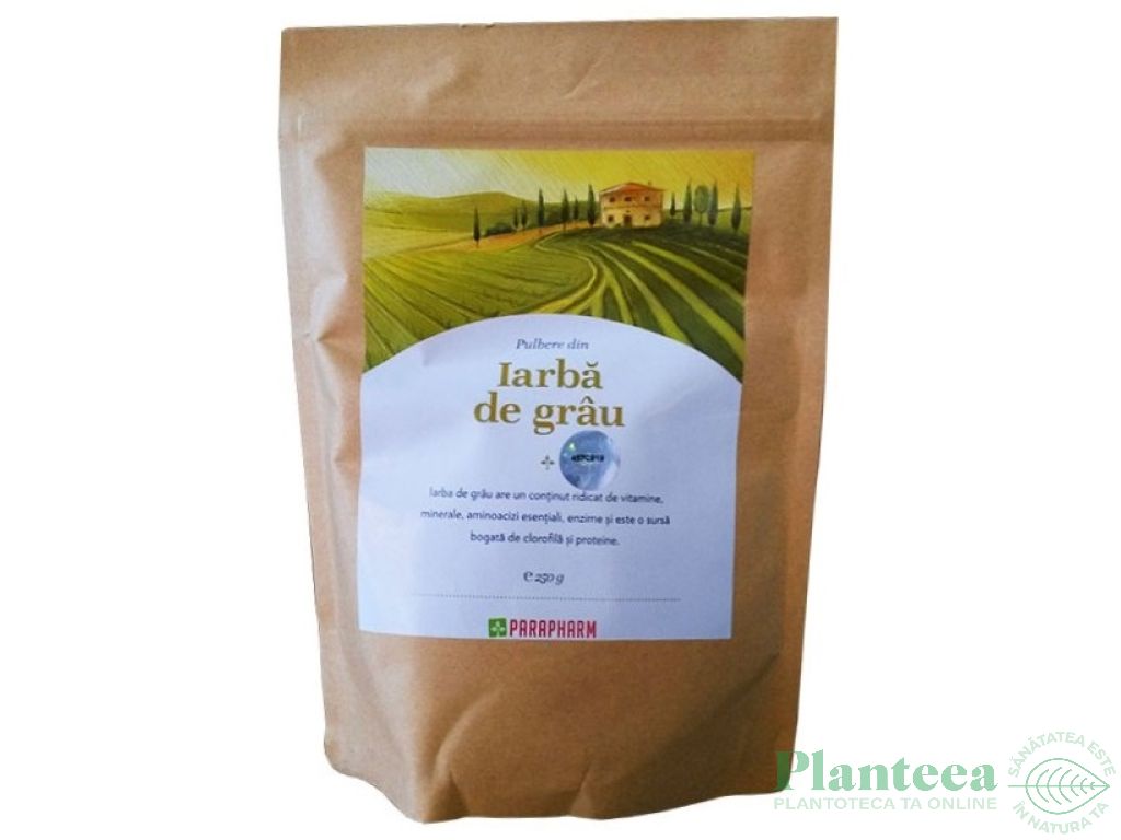 Pulbere iarba grau 250g - PARAPHARM