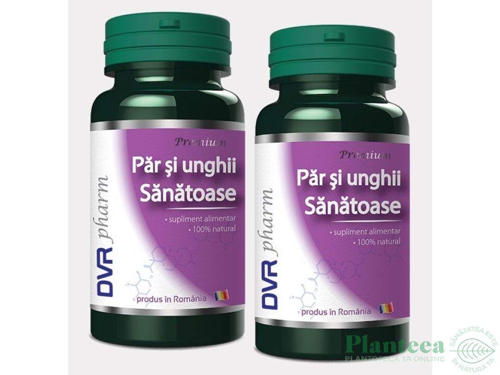 Pachet Par unghii sanatoase 60+30cps - DVR PHARM