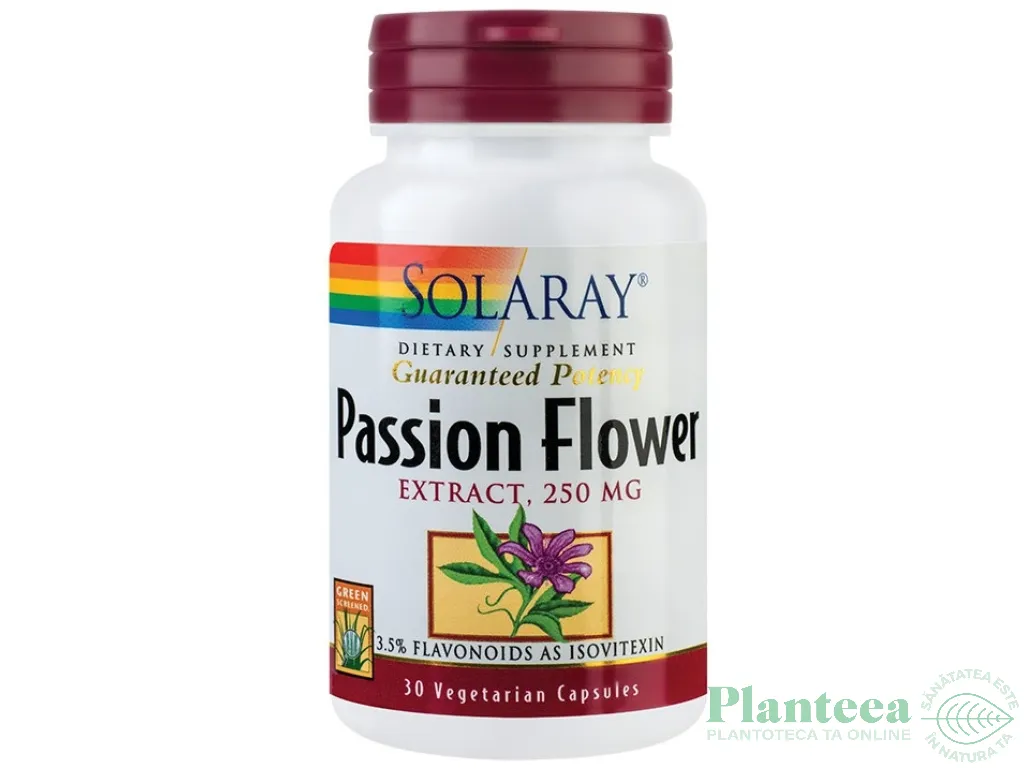 Passion flower 250mg 30cps - SOLARAY