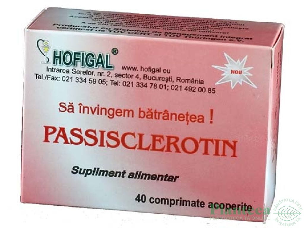 Passisclerotin 40cp - HOFIGAL