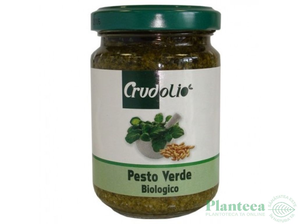 Pesto verde eco 130g - CRUDOLIO