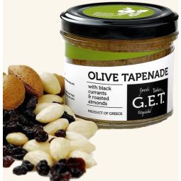 Pasta masline migdale coacaze Tapenade 105g - G.E.T.