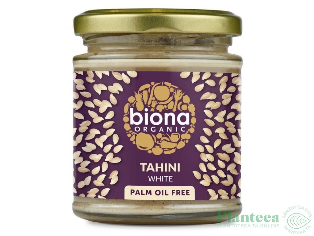 Pasta susan decojit Tahini fara sare 170g - BIONA