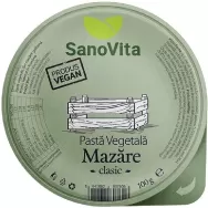 Pate vegetal mazare galbena 100g - SANOVITA